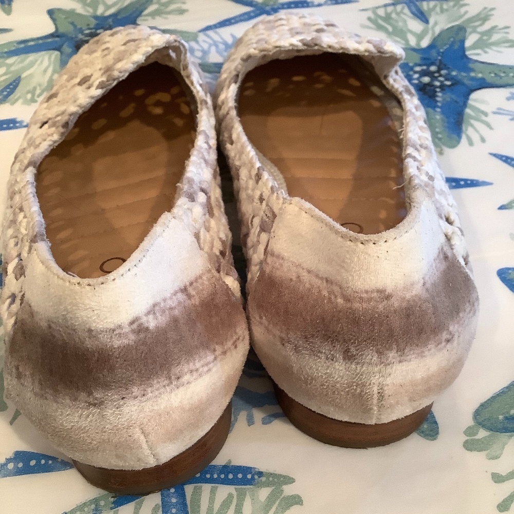 Super cute fabric weave flats - Picture 2 of 5